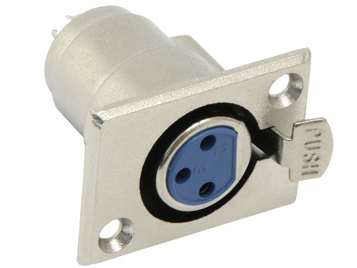 XLR konektor mikrofónu pre kryt canon 3p FV (0993)