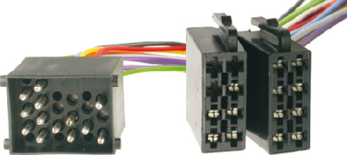 ISO konektor Adaptér pre montáž rádia BMW 3 / 5 / 7 / 8 E46 E34 E36 X5 Z5