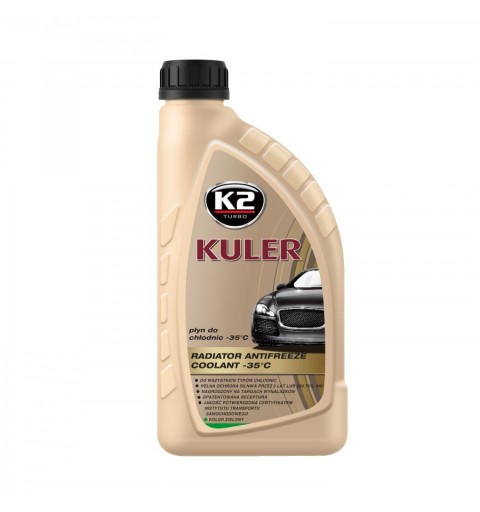 K2 KULER -35C ZELENÁ 1L KVAPALINA RADIÁTOROV LONGLIFE