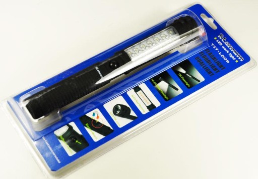 Svietidlo Svietidlo s magnetom 14+1 LED +6 ČERVENÁ LED L009