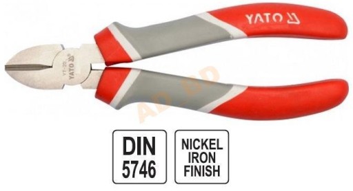 Bočné strihacie kliešte 180 mm YT-2037 YATO