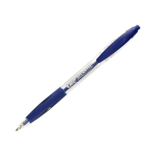 BIC ATLANTIS automatické guľôčkové pero modré 1ks x 2