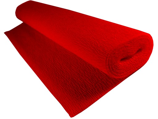 PLEZNÝ PAPIER KREPOVÝ KVETOVÁ ČERVENÁ MALINA 180G 582