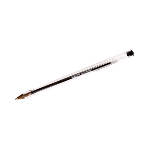 BALLPOINT ČIERNA 1mm BIC CRISTAL MEDIUM ORIGINAL x 10