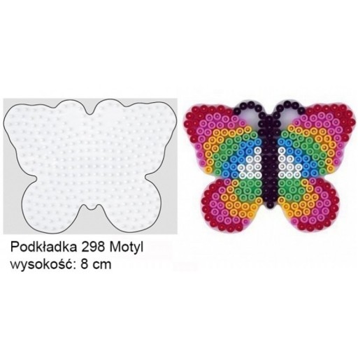 Hama 298-48 - malá motýľová podložka - midi korálky