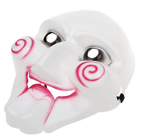 Q86 MASKA outfit SAW skladačka HALLOWEEN horor