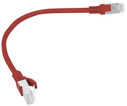 Patchcord UTP cat 6 sieťový kábel 25 cm Lanberg