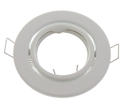 Pohyblivý držiak LED lampy BIELY + GU10 1W