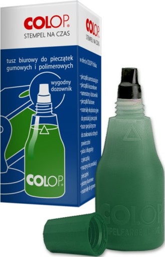 COLOP gumová pečiatka atramentová zelená 25 ml