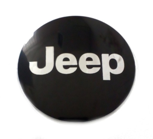 Náhradný odznak JEEP 60 mm čierny