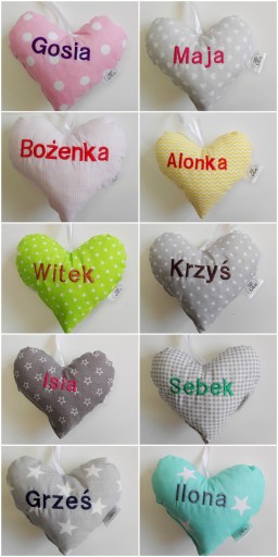 SRDCE PRÍVESKU MENO DARČEK MNOHO VZOROV LILO