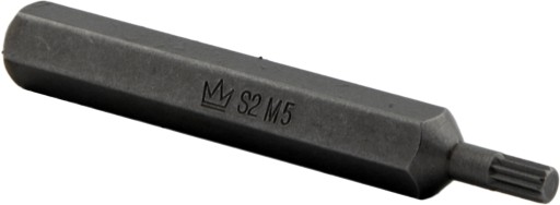 KONCOVÝ BIT 10 mm Drážka M5 x 75 mm 5X75 S2 6-STRAN