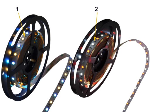 LED PÁS 5050 RGBWW (RGB+WW WARM) 60 LED/m 1m