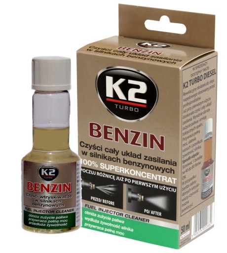 ČISTIČ VSTREKOVAČA BENZÍNOVÝCH MOTOROV K2
