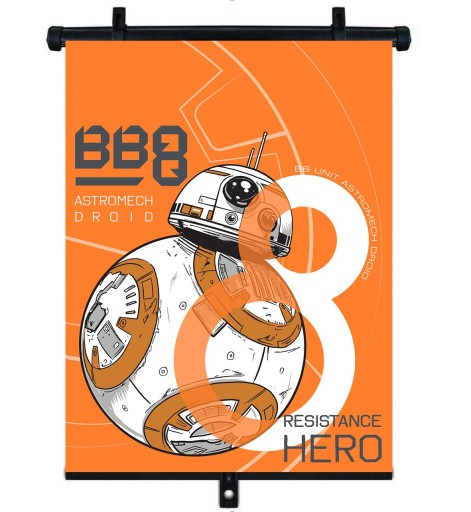 Slnečná clona 1ks 36*45CM STAR WARS BB8 STAR WARS