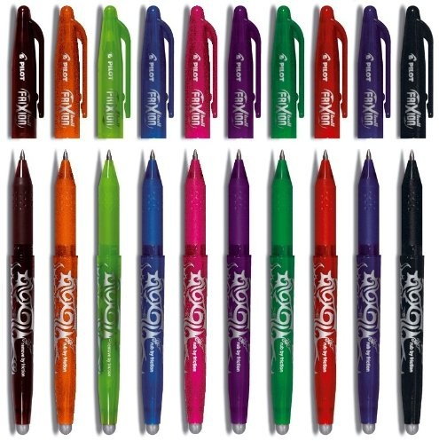 Guľôčkové pero stierateľné, Pilot Frixion 0,7 mm modré