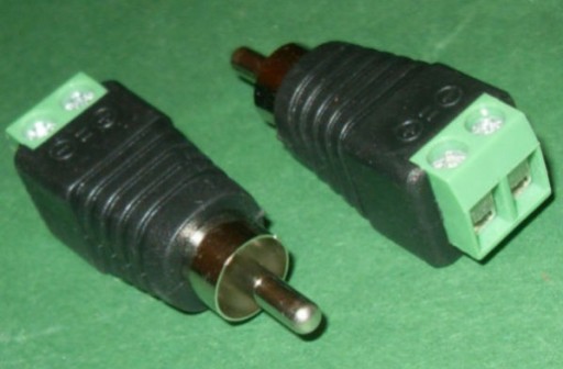 Rýchly konektor RCA konektor + FV rýchly konektor (2494)
