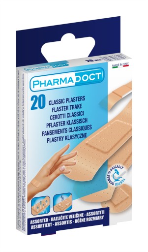 PHARMADOCT CLASSIC NÁplasti 7x2 6x2 4x1 2,5 20ks