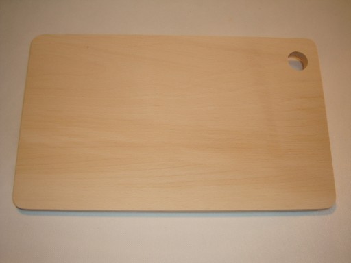 Kuchynská doska na krájanie 42x25x1,6 DREVENÁ