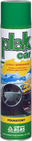 ATAS PLAK CAR polomatný udržiavací sprej na plast bez silikónu 600ml