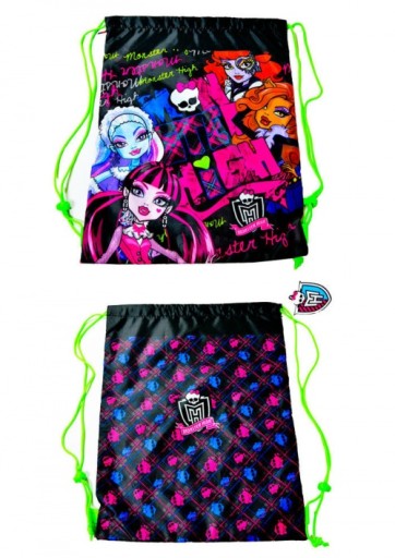 ŠKOLNÁ TAŠKA MONSTER HIGH WD NA OBUV PRE DIEVČATÁ MONSTER