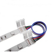 Dvojitý konektor pre RGB LED pásik 10mm konektor