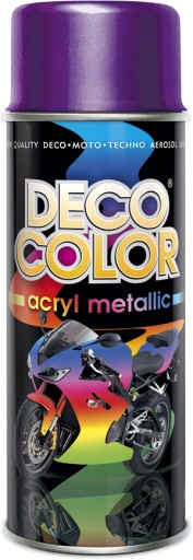 DECO COLOR FIALOVÝ METALICKÝ AKRYL SPREJ 400ml