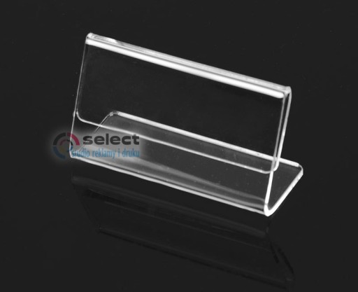 CENNÍK, INFORMÁCIE POPIS CENNÍK 6x3cm PLEXI