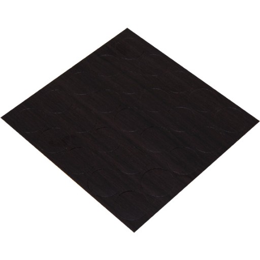 Čiapky na nábytok samolepiace fi 14mm 405 - wenge
