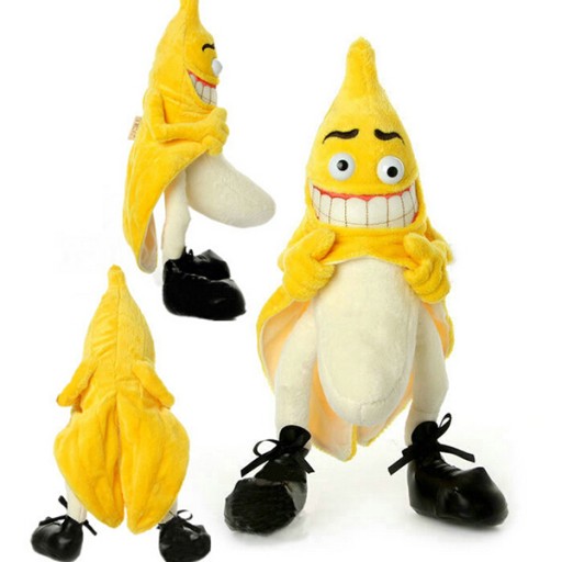Plyšový emoji BAD BANANA MASCOT k 18. narodeninám