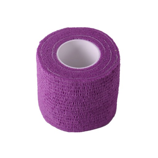 Samolepiaca súdržná bandáž 4,5 cm x 5 m, fialová