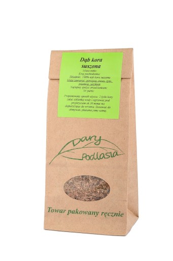 Dubová dubová kôra - Byliny - 200g - Dary Podlasie