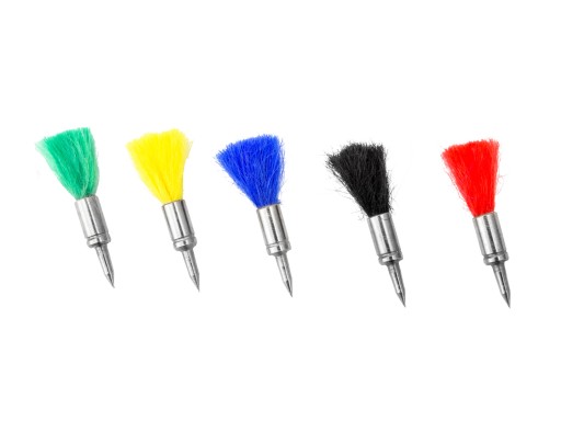 UMAREX Oceľové šípky, štetce, metly, 4,5 mm, 10 ks