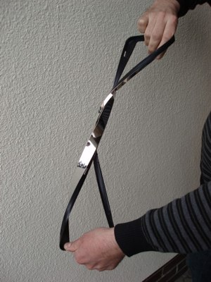 EXKLUZÍVNY STRIEBORNÝ RÁM S NÁPISOM DAEWOO