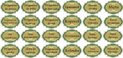ŠTÍTKY NÁLEPKY na NÁDOBY NA KORENIE na dózy do 200 ks