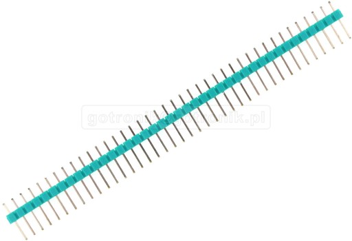 Kolíkový pás 1x40pinový raster 2,54mm_______BTE-210