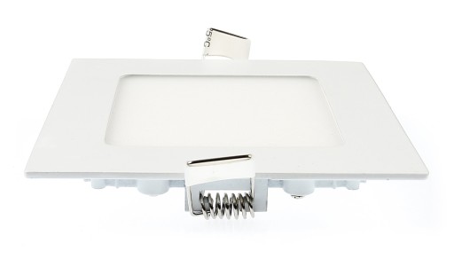 ZAPOMÍNANÝ Štvorcový LED PANEL 6W STUDENÁ BIELA 6000K