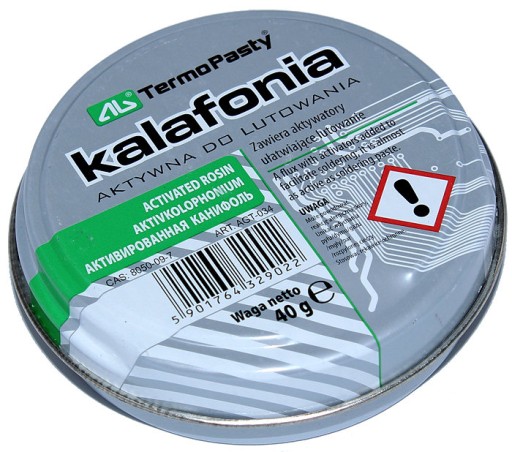 ACTIVE Spájkovacia kolofónia 40g AG TermoPasty