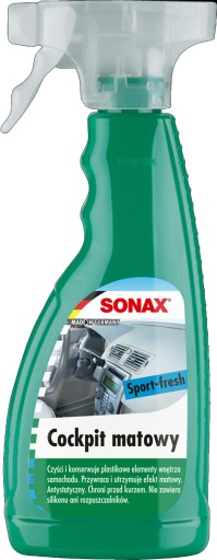 SONAX-COCKPIT MATNÝ - ŠPORT-FRESH 500ML