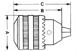 Skľučovadlo s kľúčom B12 1,5mm - 10mm GEKO
