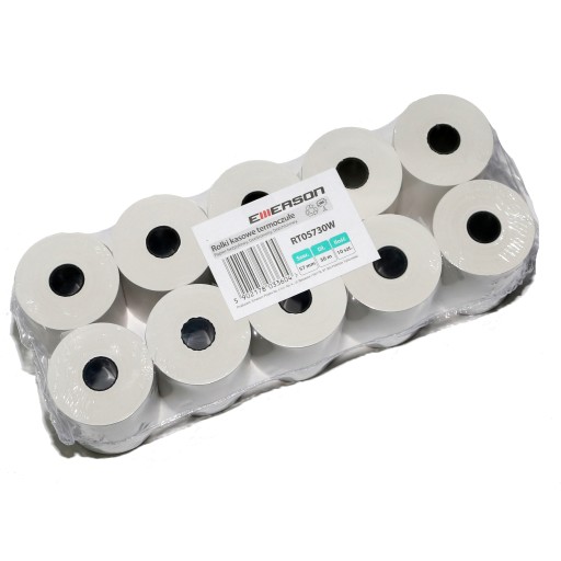 EMERSON Termo rolky 57x30m DO POKLADNE - 10 KS