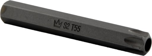 KONCOVÝ BIT 10MM TORX T55 x 75MM S2 S OTVOROM
