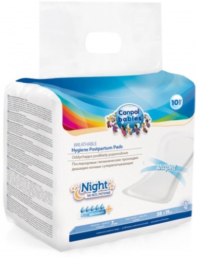 Canpol vložky, popôrodné vložky na NOC, ABSORBENT