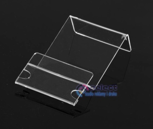 Stojan na TELEFÓN S POPISOM PLEXI 6,5 cm