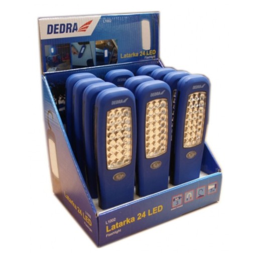 DEDRA 24 LED LONGITUDINÁLNA SVIEČKA S MAGNETOM L1002