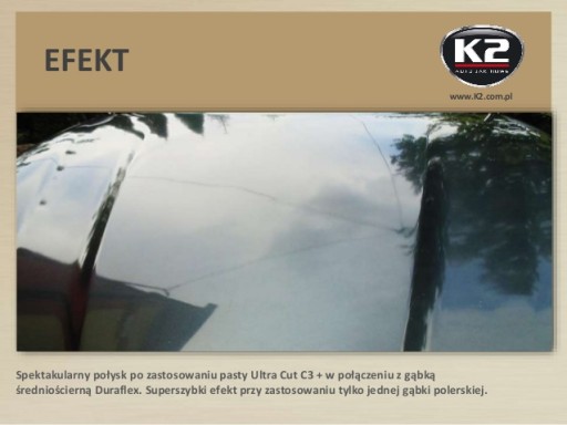 ULTRA CUT K2 PRE EFEKTÍVNE ODSTRAŇOVANIE ŠKRABINCOV 951
