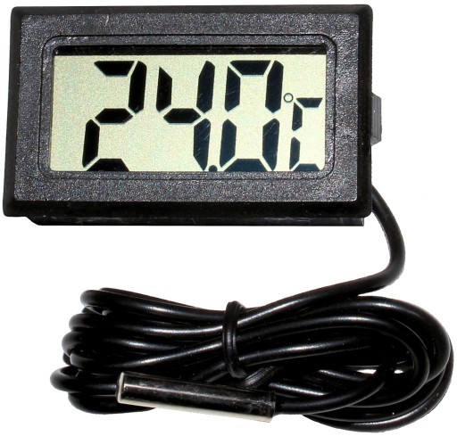 DIGITÁLNY PANEL LCD TEPLOMER AKVÁRIOVÁ SONDA