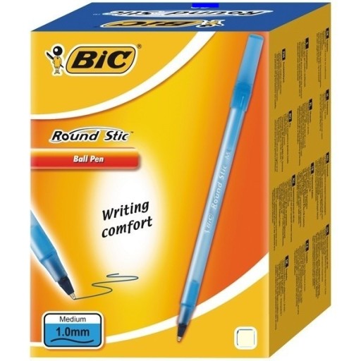 BIC GUĽOVODOVÉ PERO okrúhle 10 ks