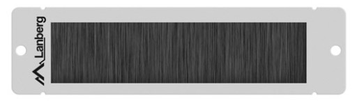 Kartáčový panel 10'' RACK 1U Grey Lanberg