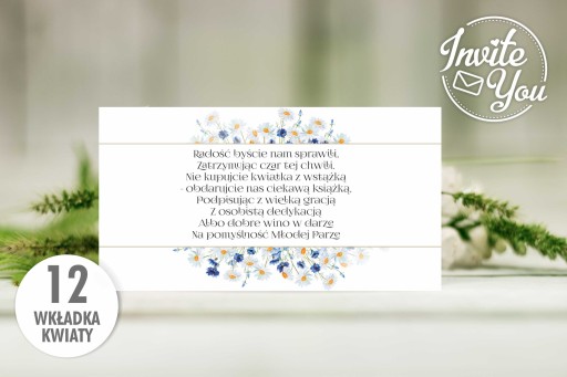 Svadobné oznámenia ZSK12 Flowers + príloha ZDARMA